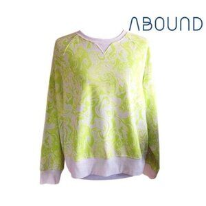 ABOUND Women's Raglan Long Sleeve Crew Neck Pullover Sweater NWT‎